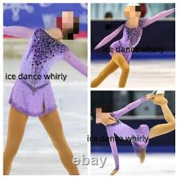 1180 NEW Ice Figure Skating Dresses Custom Girl Competition Skating Dress Girls