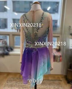 209 New Customized Ice Skating Dress Figure Skating Skirt for Girls and Women
