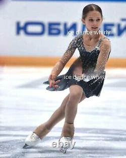 910 Ice Figure Skating Dress Gymnastics custome Dress Dance Competition Dress