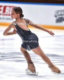 910 Ice Figure Skating Dress Gymnastics custome Dress Dance Competition Dress