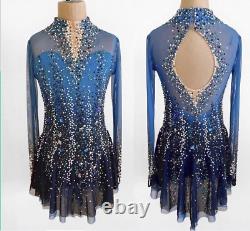 Ice figure skating competition dress Gymnastics costume dance Dress dyeing