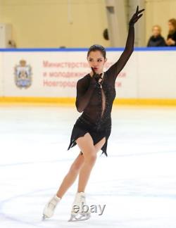 Ice figure skating competition dress gymnastics dress dance dress dyed