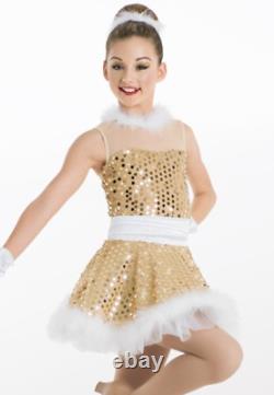 Ice skating dress Competition Figure Skating Baton Twirling holiday Adult child